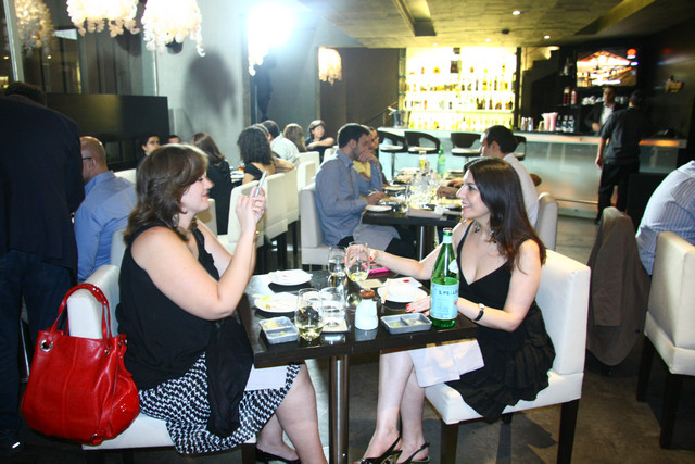 Media gathering at Maki
